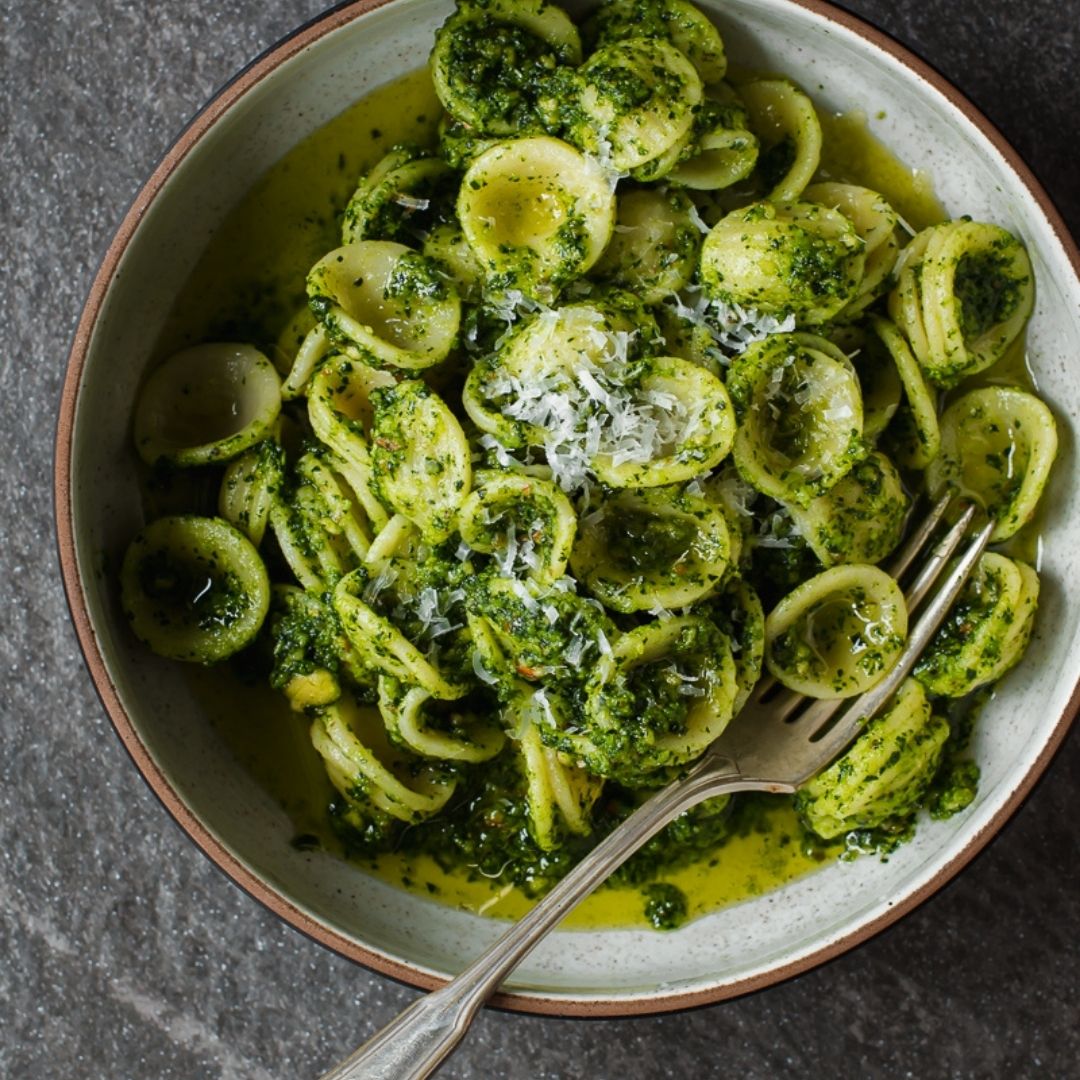 Orecchiette au brocoli facon pesto. Délicieuses et healthy.