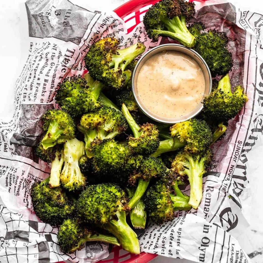 Brocoli parfait rôti au four