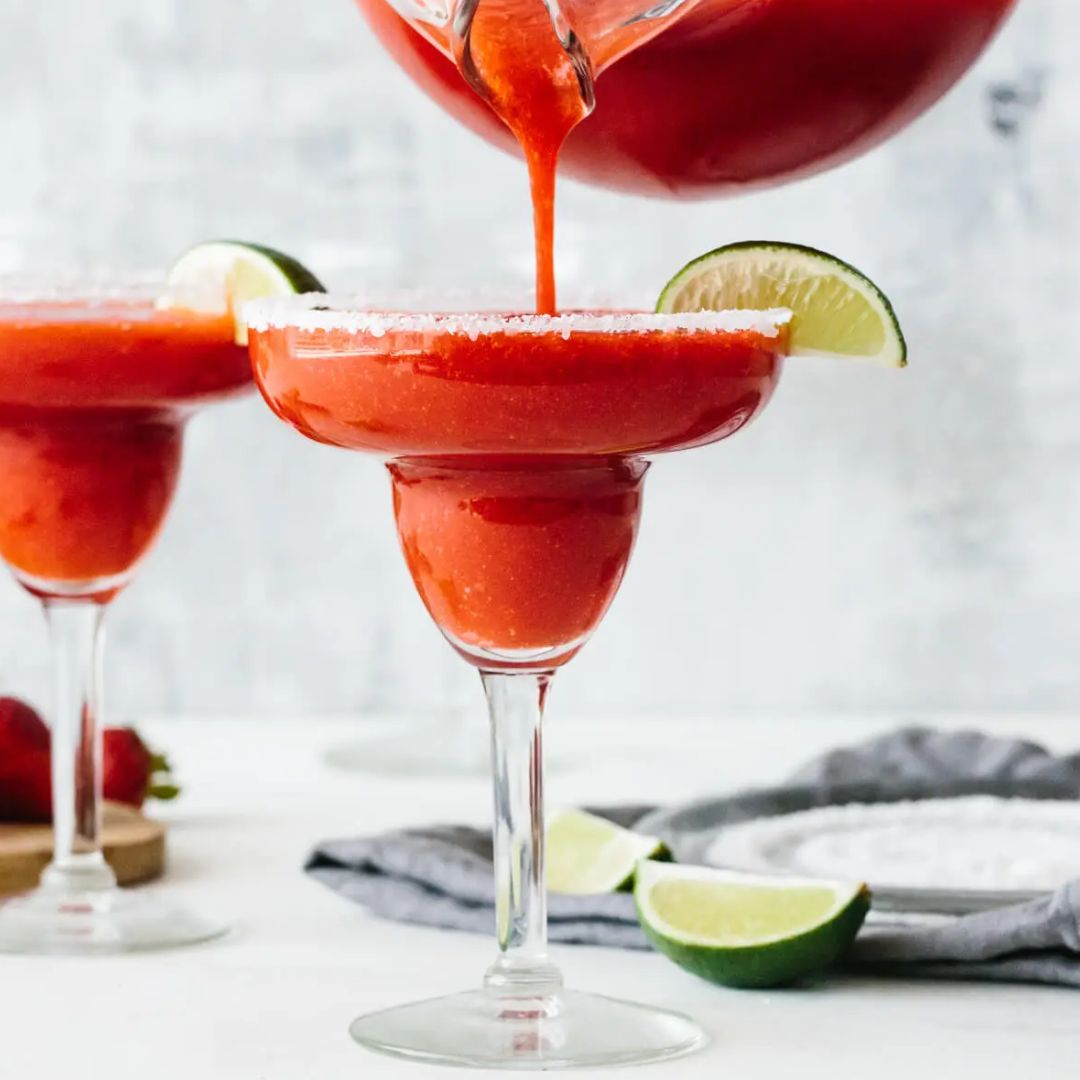 Margarita de fraise