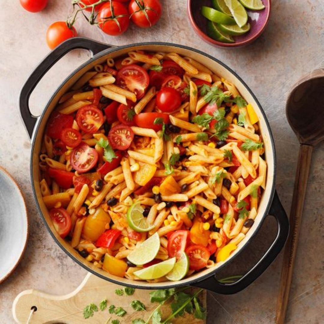 One-pot pasta végétarien